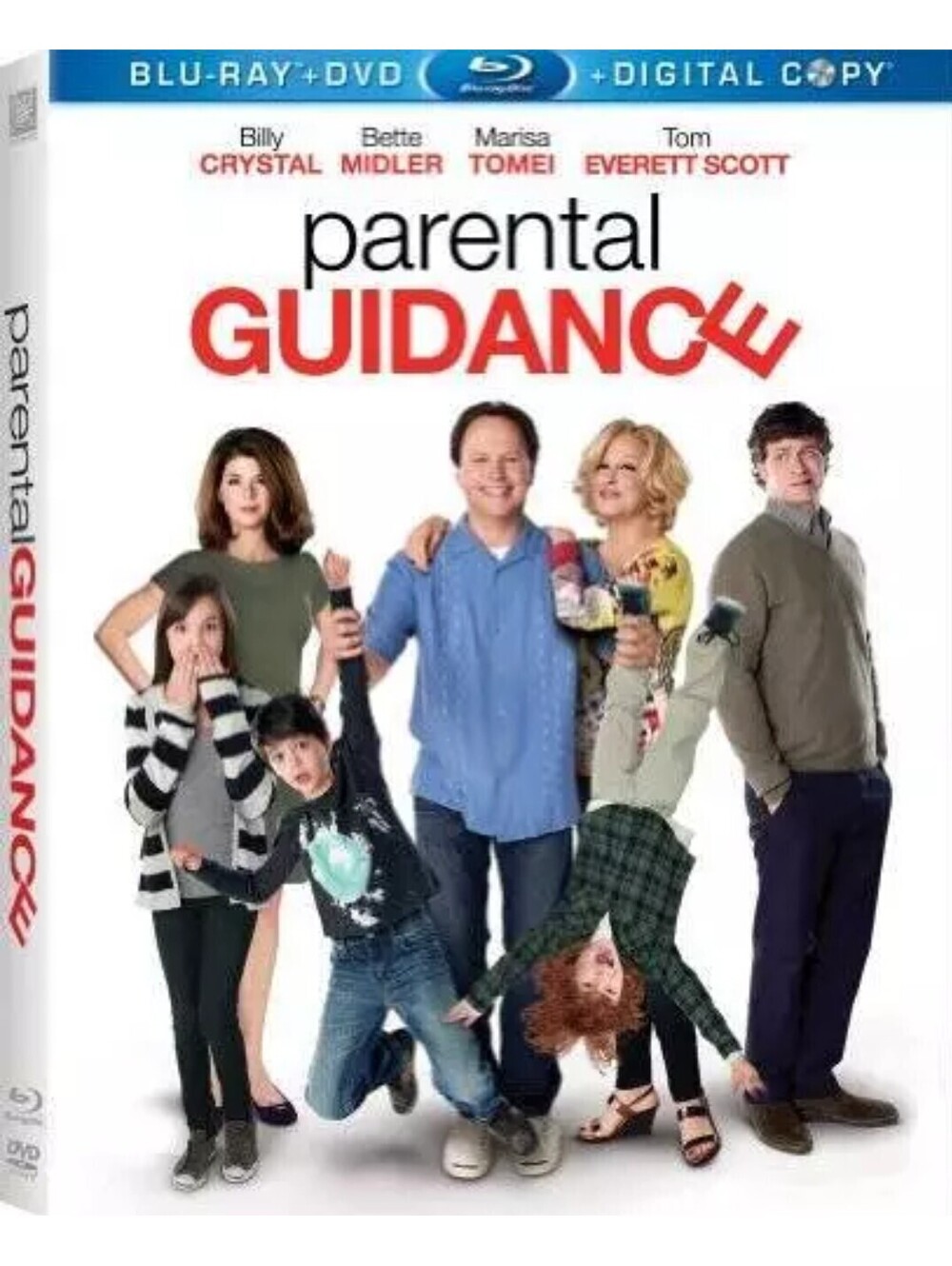 Parental Guidance [Blu-ray DVD Digital Copy] Starring Bette Midler Billy Crystal
